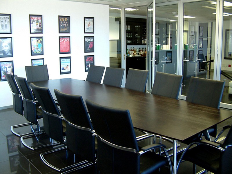 Mahogany Boardroom Table