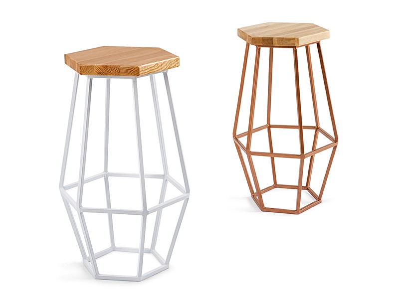 Urban World Hex Barstool Hex Barstool